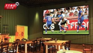 Cafe xem bóng đá 2pm phù hợp anh em có sở thích xem bóng đá muộn